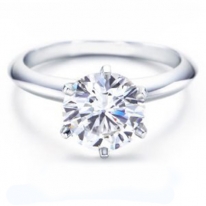 Lois Diamond 0.40ct F vs pırlanta tektaş yüzük yz1140