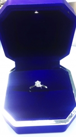 Lois Diamond 0.40ct F vs pırlanta tektaş yüzük yz1140