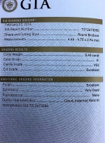 Lois Diamond 0.40ct G VS2 GİA SERTİFİKALI TEKTAŞ PIRLANTA YÜZÜK TEKTAŞ025 Lois Diamond 0.40ct G VS2 GİA SERTİFİKALI TEKTAŞ PIRLANTA YÜZÜK TEKTAŞ025