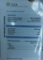 Lois Diamond 0.90KARAT H VS1 GİA SERTİFİKALI TEKTAŞ PIRLANTA YÜZÜK TEKTAŞ027 Lois Diamond 0.90KARAT H VS1 GİA SERTİFİKALI TEKTAŞ PIRLANTA YÜZÜK TEKTAŞ027
